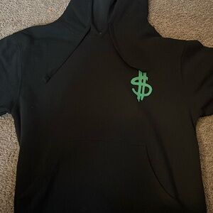 Mens money hoodie